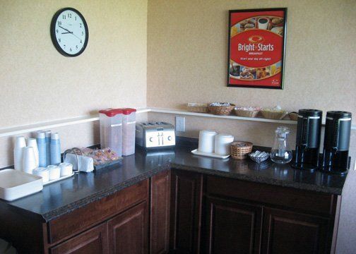 Airport Inn Flint Restoran foto